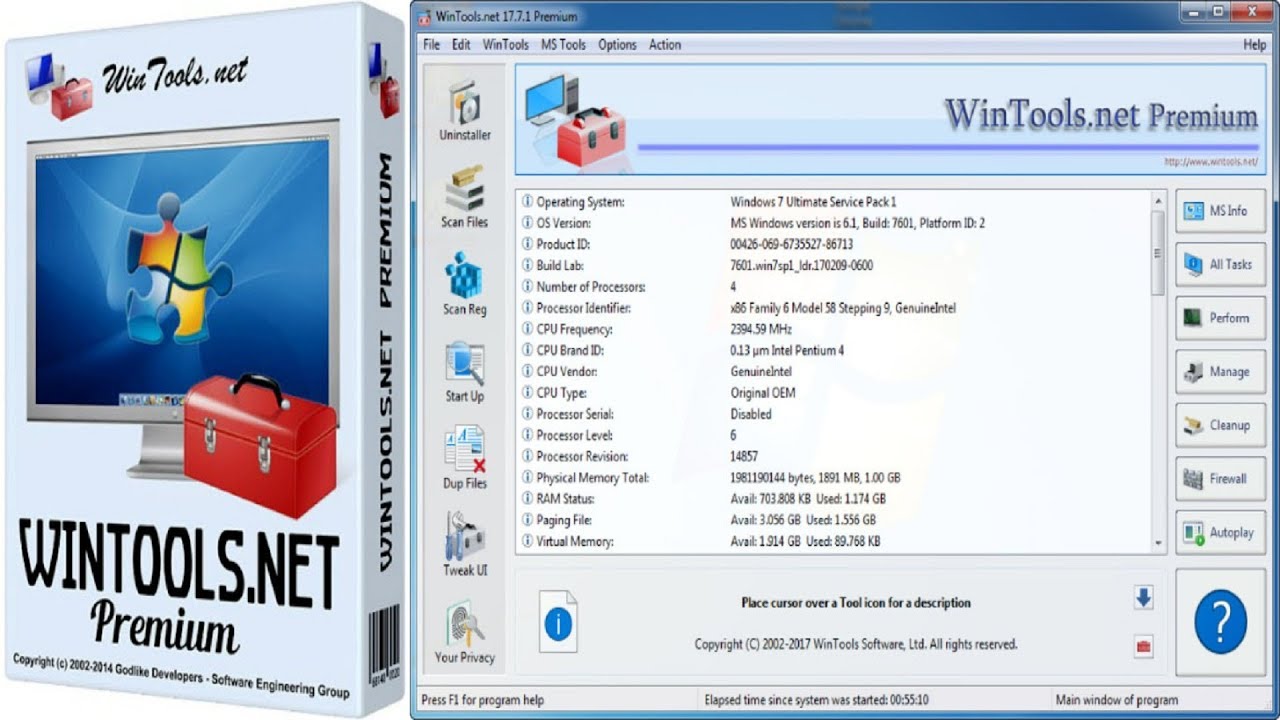 download WinTools net Premium 23.7.1 free